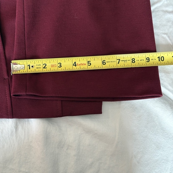 Jones Studio Burgundy Women's Pea Coat, Size 18W - Picture 10 of 13